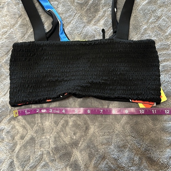 Maaji Reversible Abstract Colored Bikini Top - Picture 6 of 6